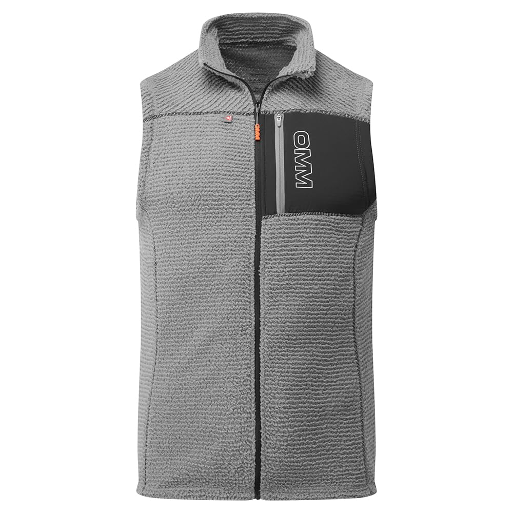 Omm Original Mountain Marathon Men's Grey Omm Core Zipped Vest M