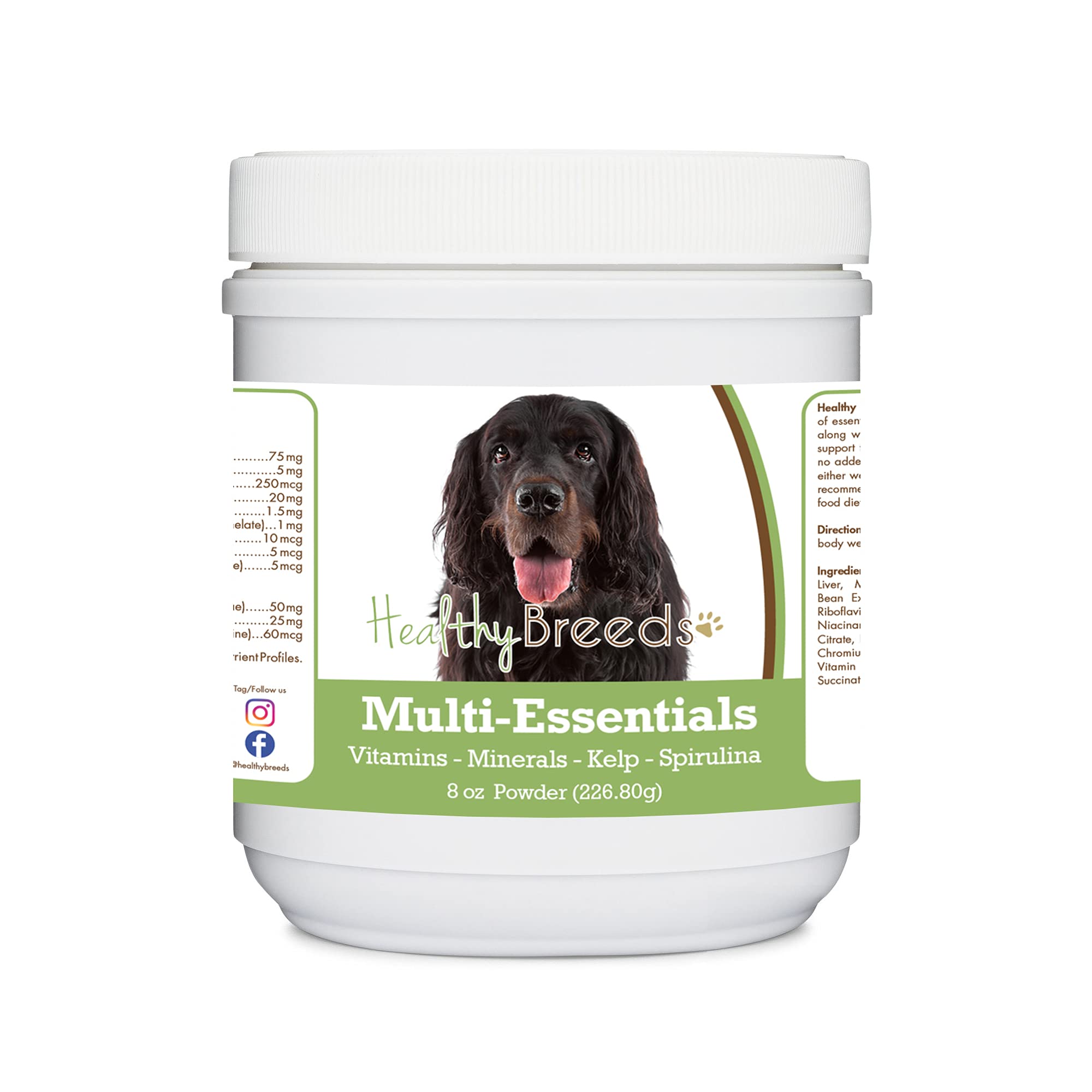 Healthy Breeds Gordon Setter Multi-Essentials Powder for Dogs 8 oz