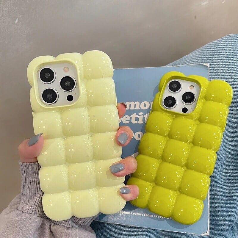 Amazon.com: JKLASD Bubble Phone Case for iPhone 14 Pro, Macaron Bread Chocolate Block 3D Glossy Phone Case, Cute Candy Color 3D Cube Grid Phone Case for Women (Green) : Cell Phones & Amazon.com: JKLASD Bubble Phone Case for iPhone 14 Pro, Macaron Bread Chocolate Block 3D Glossy Phone Case, Cute Candy Color 3D Cube Grid Phone Case for Women (Green) : Cell Phones &