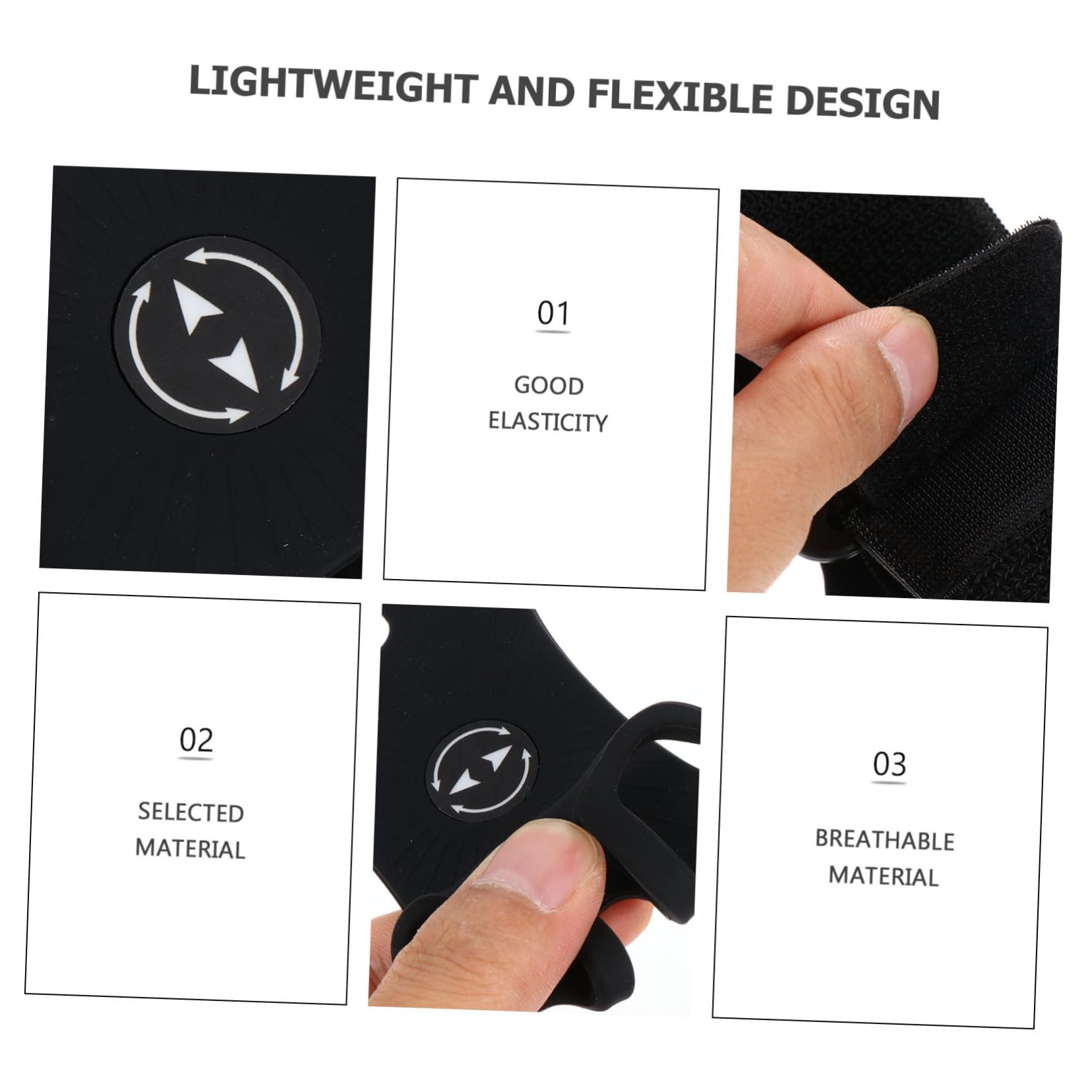 Uonlytech 3sets Bracciale e Rimovibile Per Telefono Smartphone Accessorio Per Allenamenti e Attività Outdoor