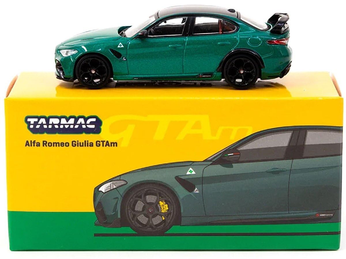 ミニカー Tarmac Works Alfa Romeo Giulia GTA Amazon | ターマックワークス 1/64 アルファロメオ ジュリア GTAm