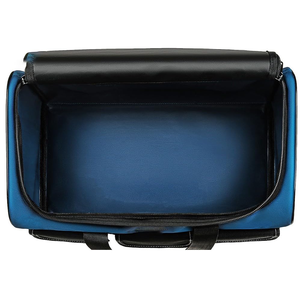 Bolsa de herramientas de nailon 1680D, organizador resistente con múltiples bolsillos para entusiastas del bricolaje, artesanos, electricistas, fontaneros