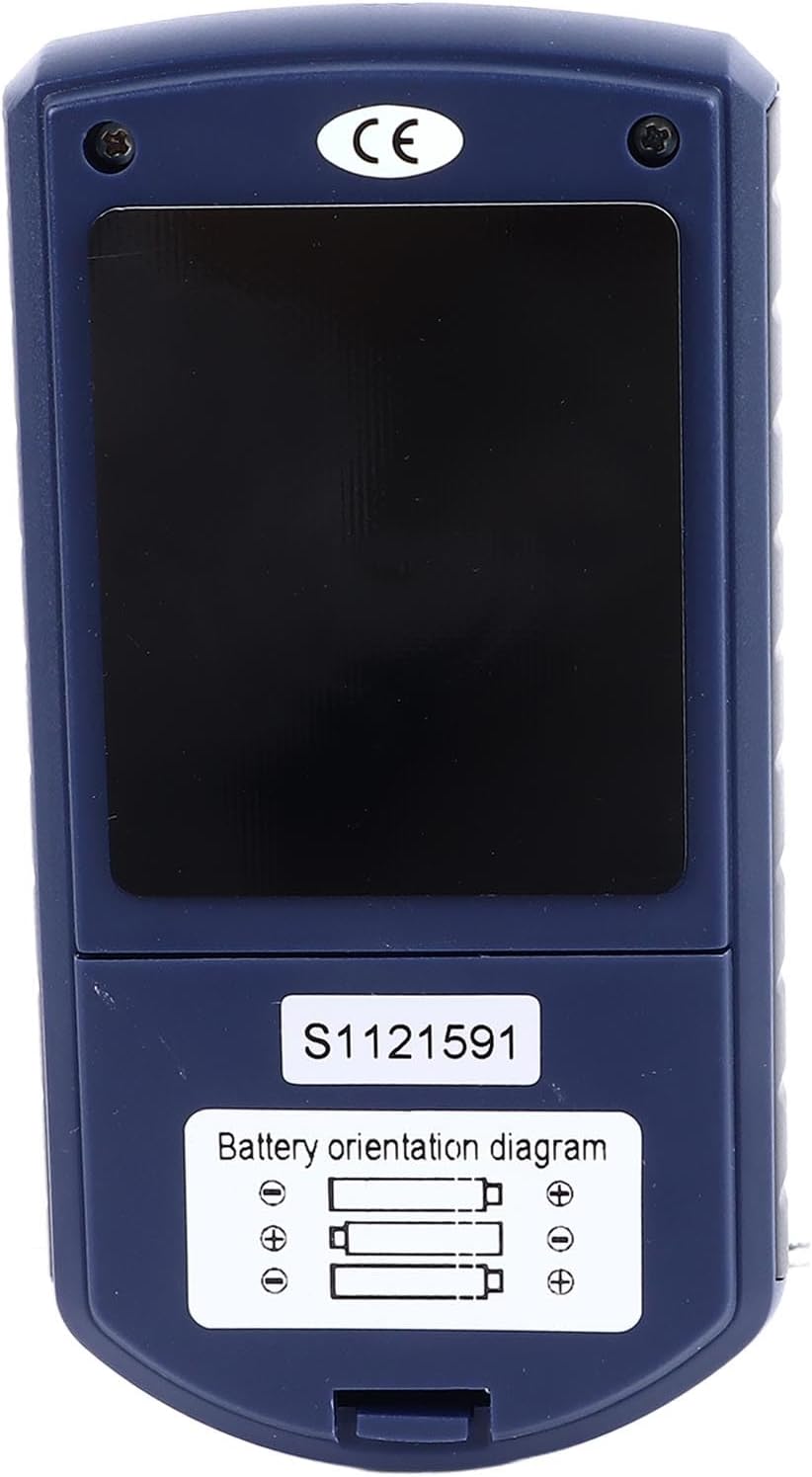 2 in 1 Meter with Electromagnetic Wave Induction Measurement and Large LCD Display, Accurate Humidity Detector for Wood and Wall Materials