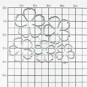 Patchwork Five-Petal Flower Metal Cutting Dies Sets for Card Making