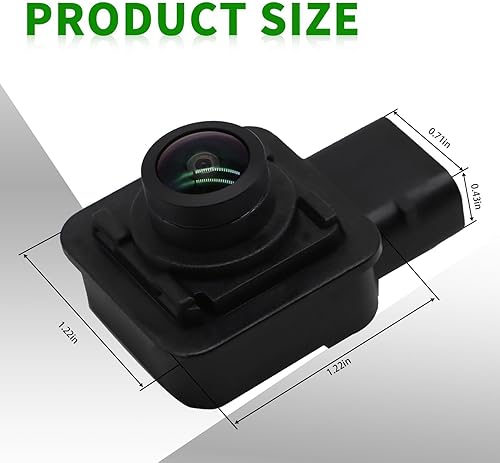 Miniatura 7 de FL3T-19G490-AG Cámara de respaldo inversa de visión trasera compatible con Pickup 150 2015-2019