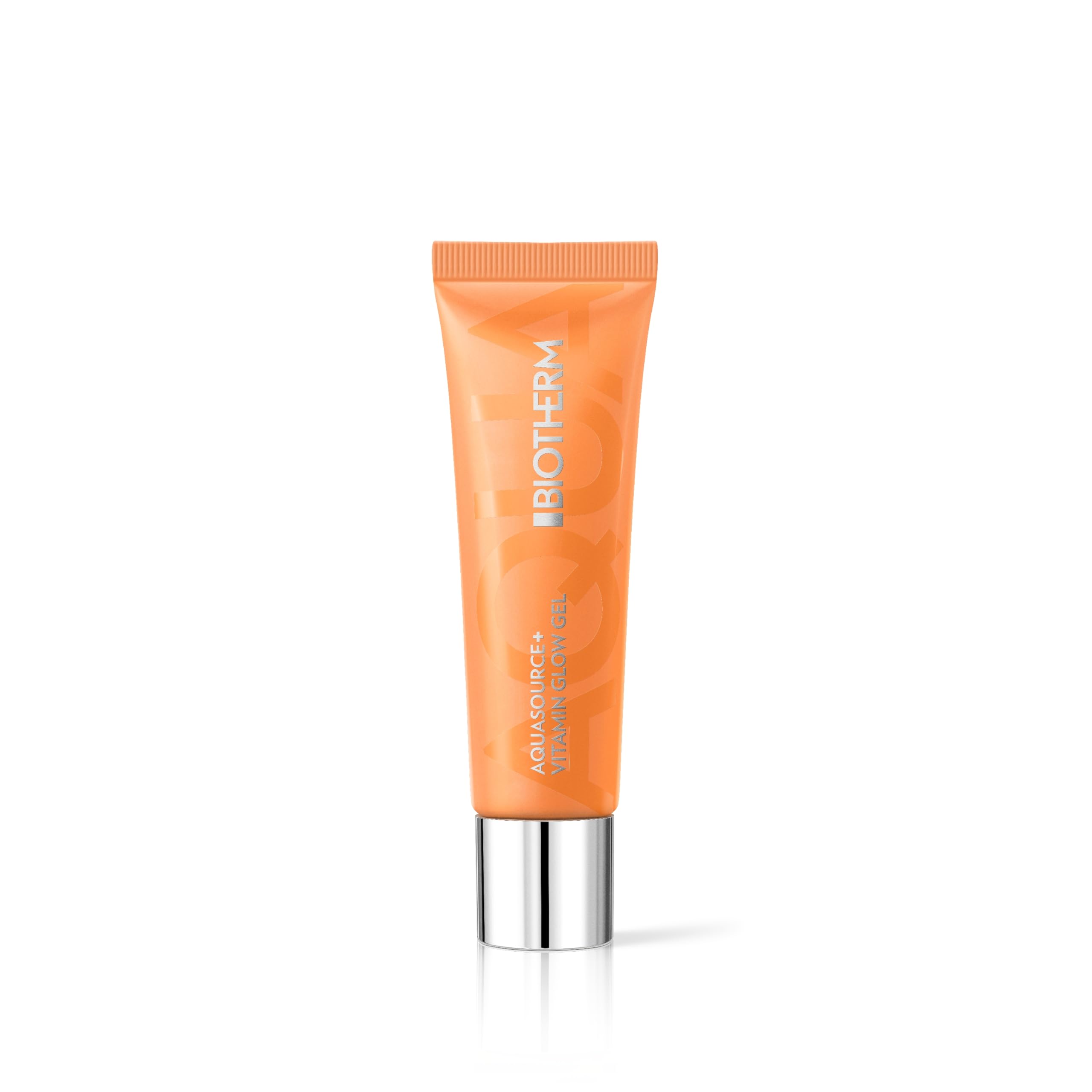 Biotherm Aquasource+ Vitamin Glow Gel, feuchtigkeitsspendendes Pflegegel mit 2500mg Vitamin B3, Astaxanthin & Biotech Plankton, für strahlende, reine Haut und ebenmäßigen Teint