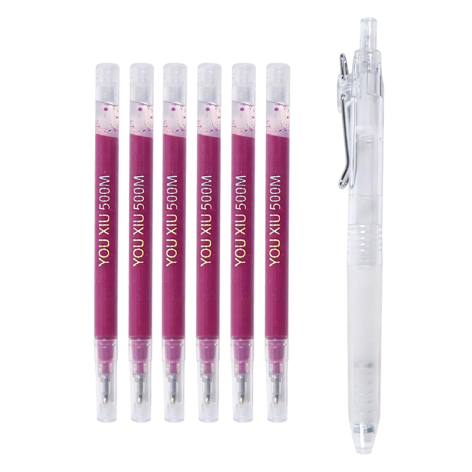 ZEPFJHE Temperatures Disappearing Fabric Marker Pen for Sewing and Crafting with Heat Sensitive Temporary Fabric Marker