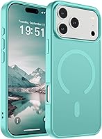 Vista 658 de SUPFINE - Funda magnética para iPhone 13 Pro Max (compatible con MagSafe), (protección contra caídas de grado militar de 10 pies), delgada, Negro