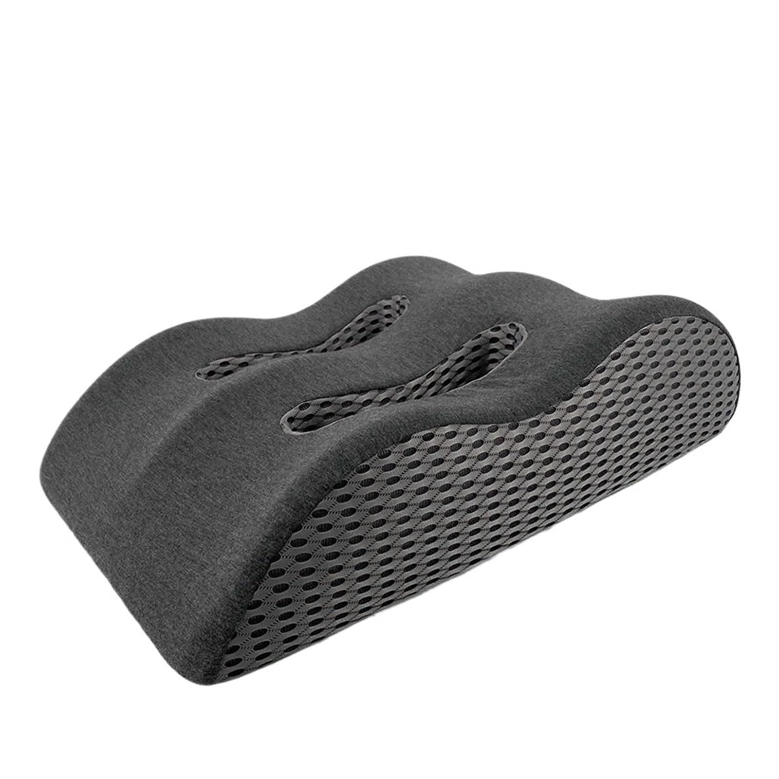 Memory Foam Leg Foot Raiser Pillow Support Cushion Massage(Dark gray mesh)