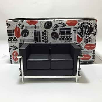 レアックジャパン　ル・コルビジェ LC2 フィギュア デザイナーズチェア 61YvOTJAsNL._UF350,350_QL50_.jpg