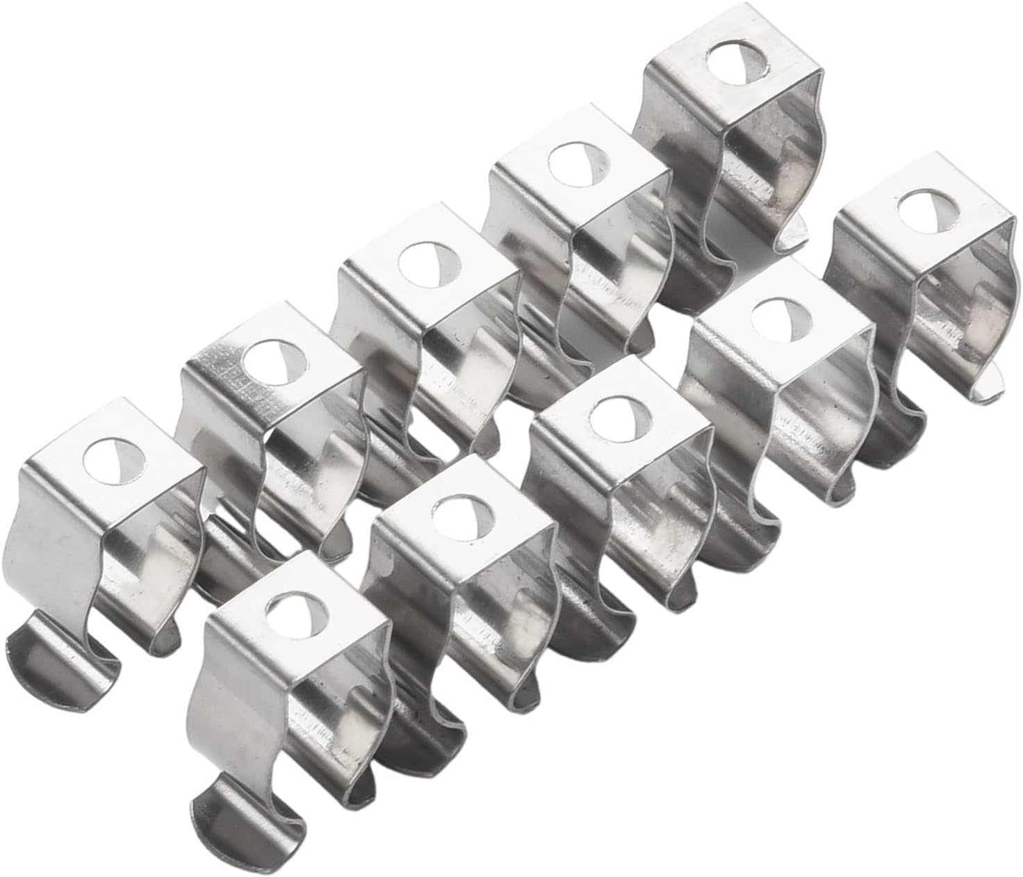 Niceminiwall 10 Pcs Spring Terry Clips Tool Storage Hangers Narrow Base ...