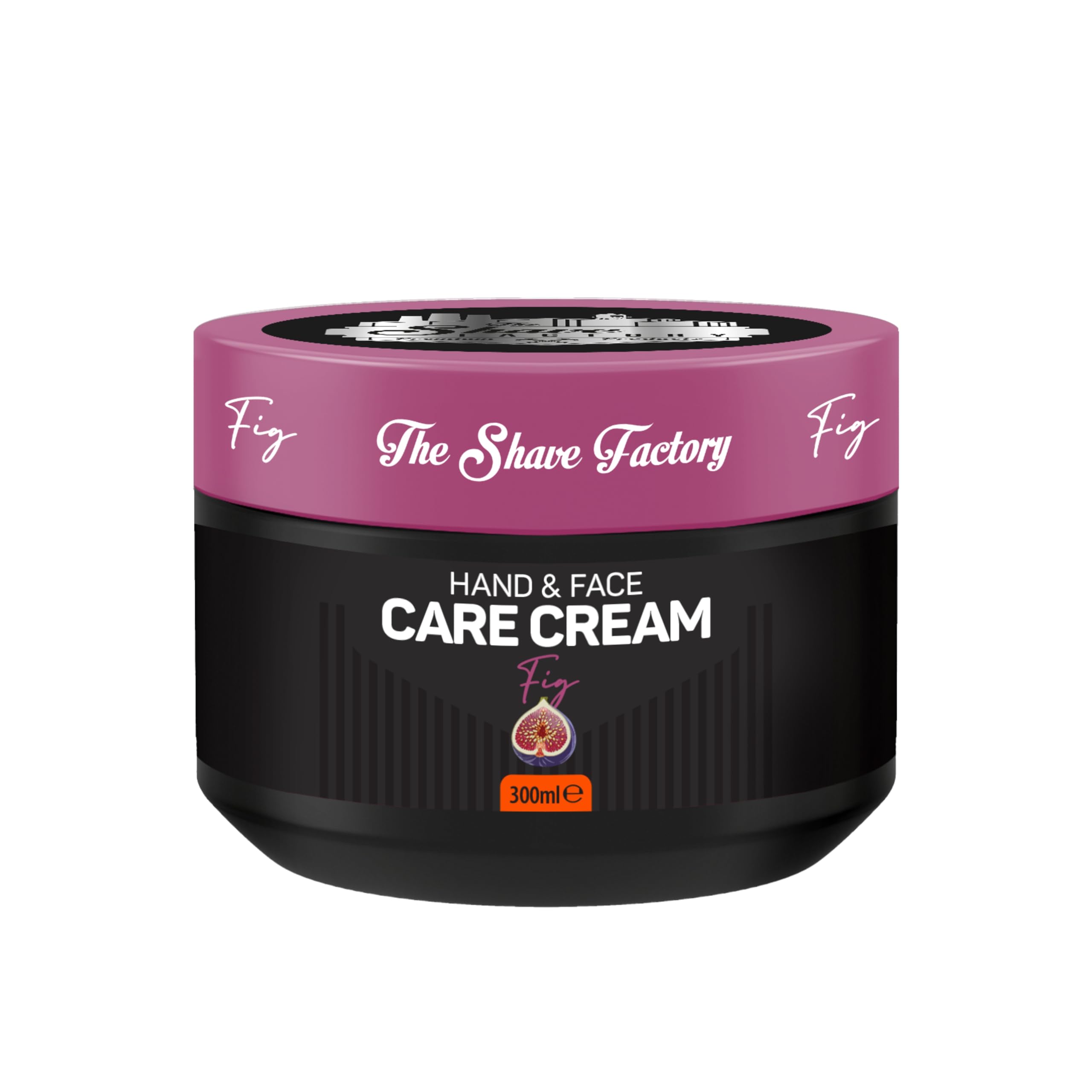 The Shave Factory Hand and Face Cream Fig 300ML, Hydration, Nourishes Dry Skin, Suitable For Daily Use. Fast Absorption