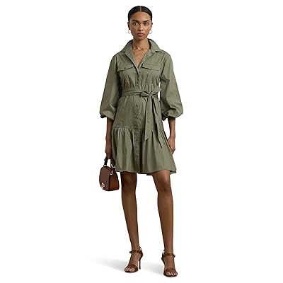 Lauren Ralph Lauren Reedan Long Sleeve Day Dress Women