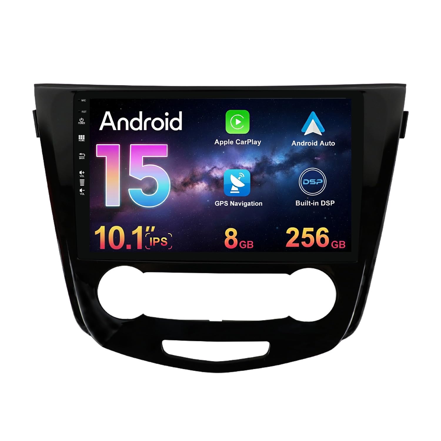 [8G+256GB] Android 15 Autoradio pour Renault Clio 4 Zoe 2016-2019 Carplay et Android Auto DSP Écran Tactile de 10 Pouces Poste Radio Voiture BT GPS WiFi DSP RDS/FM Caméra