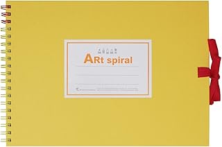 Arte espiral F1), color amarillo