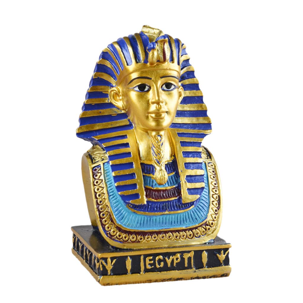 Amazon.co.jp: 古代エジプト王ツタンカーメンの置物像ホームアートの