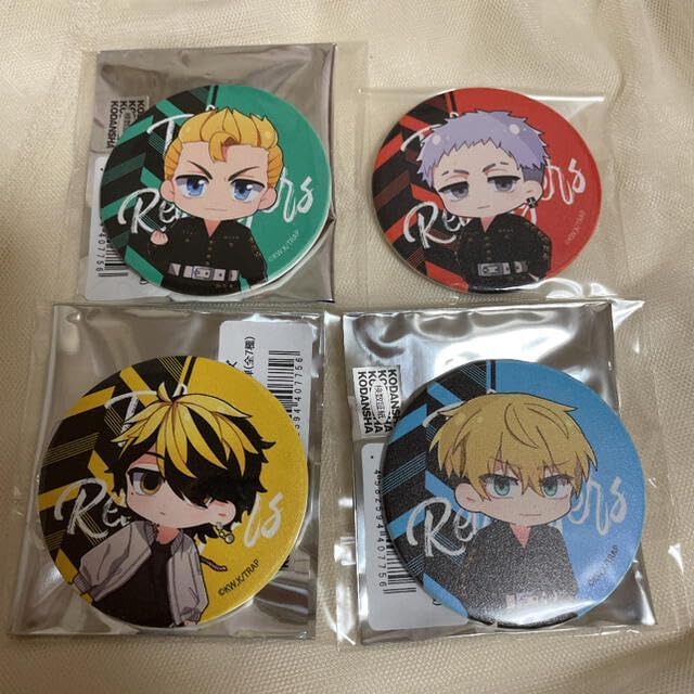 東京卍リベンジャーズ 東リべ 三ツ谷隆 ハート缶バッジ Amazon.co.jp