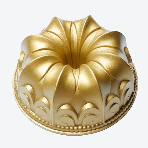 Hagen Grote Detailreiche Guss-Backform Lilienblüte, Ø 24 cm, 10 cm hoch, optimale Hitzeverteilung für perfekte Backergebnisse