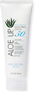 Aloe Up Loción de protección solar SPF 50, cu...