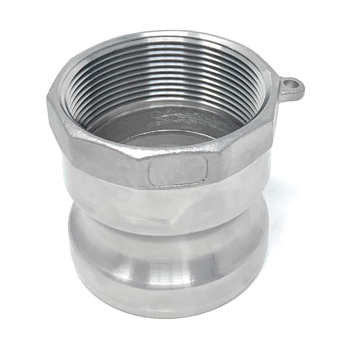 Gloxco Type A Cam and Groove Fitting,Stainless Steel 316, 2