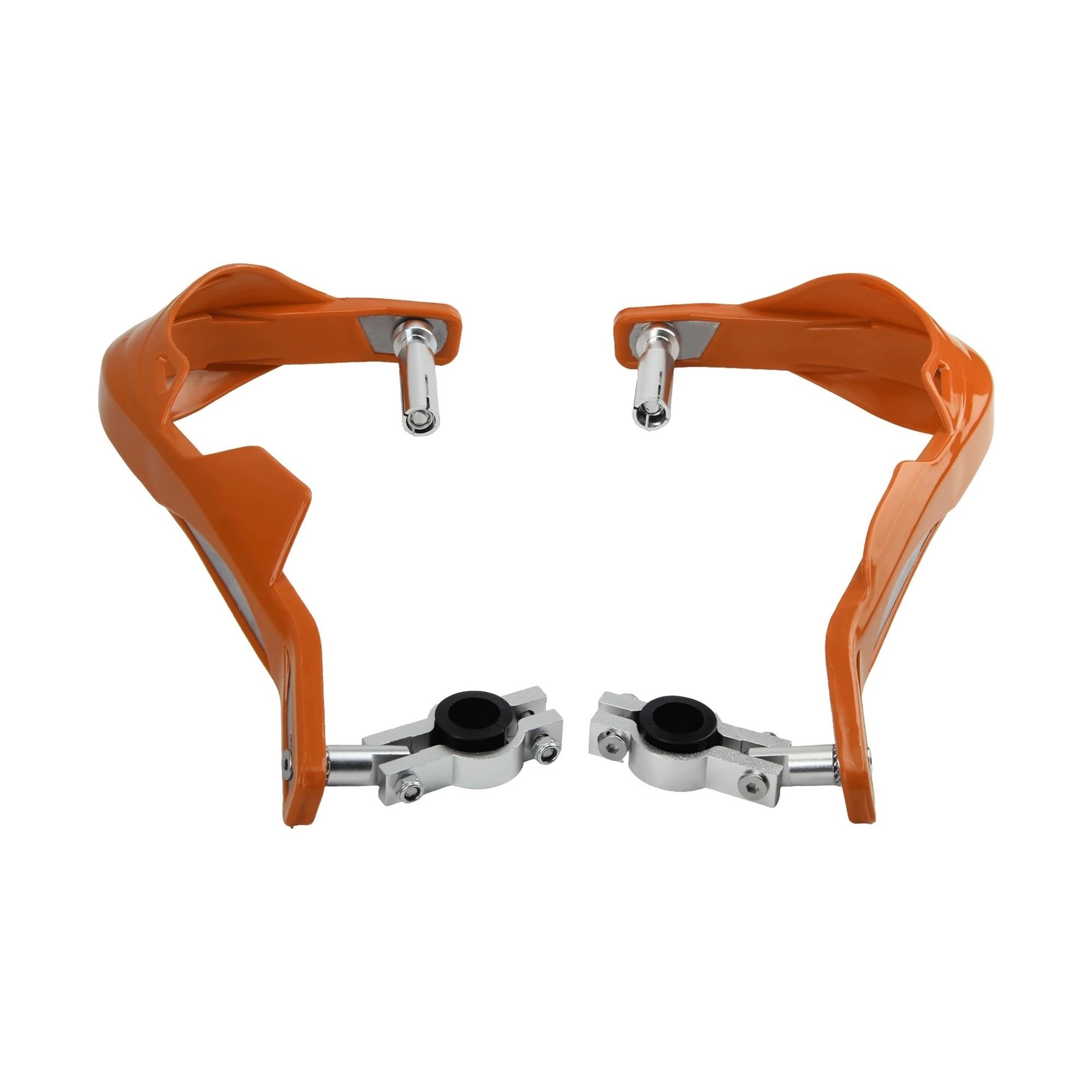 Protectores de Mano para Motocross, Protector Mango, protección Manillar para KTM y para Honda(Blanco)