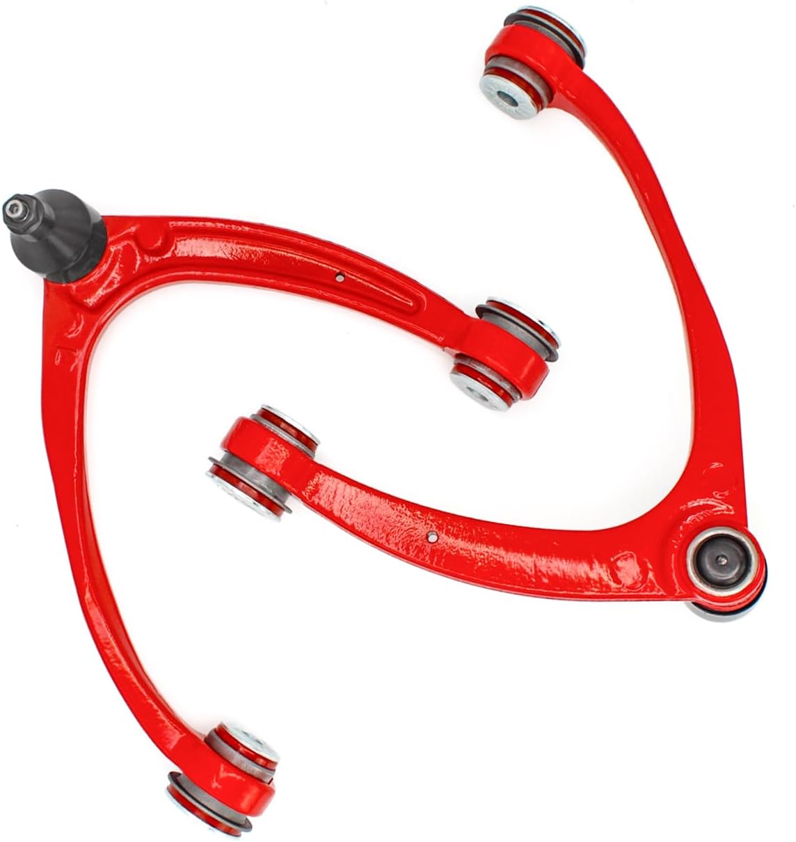 Front Upper Control Arm w/Ball Joints For 2007-2013 Chevy Silverado Tahoe Avalanche Suburban GMC Sierra Yukon XL Cadillac Escalade ESV EXT K80669 K80670-(2pc)