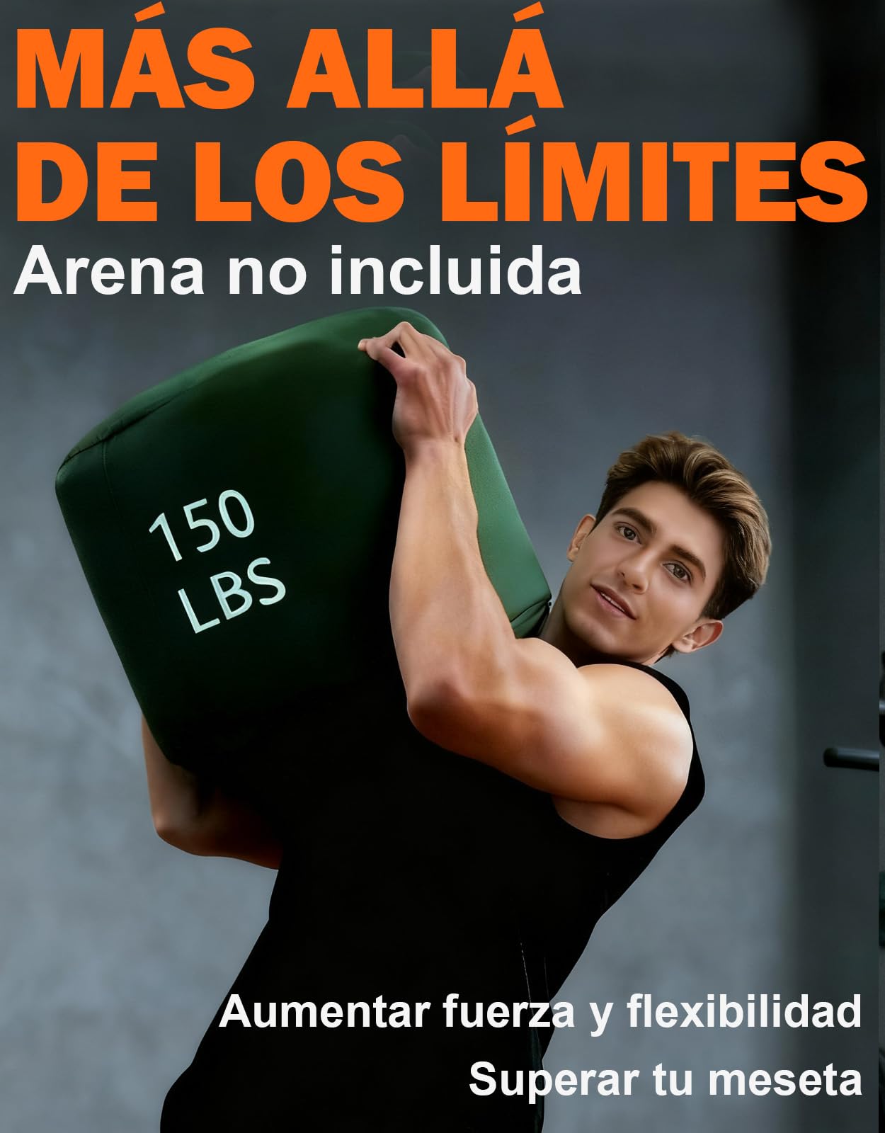 Fitarc Bolsa de arena para entrenamiento, bolsas de arena para entrenamiento con pesas, sacos de arena para entrenamiento con pesas, bolsa de arena redonda, entrenamiento cruzado y ejercicio, arena no