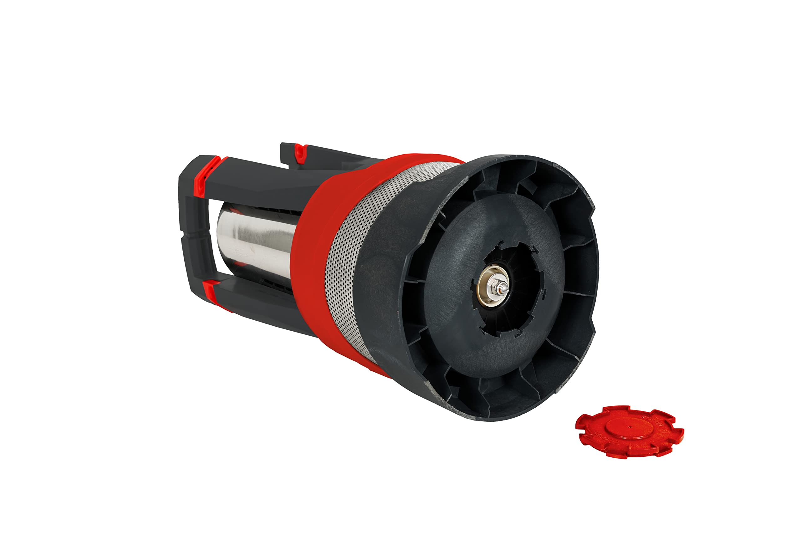 AL-KO Tauchdruckpumpe DIVE 6500/34, 1000 W Motorleistung, max. Fördermenge 6500 l/h, max. Förderhöhe 34 m, max. Eintauchtiefe 7 m, 3-stufiges Pumpenlaufwerk, Rot-schwarz