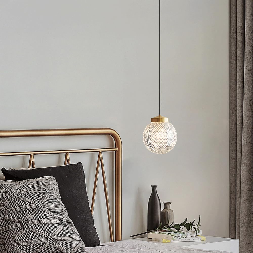 Lampa sufitowa do zabudowy, lampa wisząca ze szkła w prostym stylu, abażur do lamp wiszących z kreatywną osobowością, źródło światła G9, pojedyncza głowica, dekoracyjne oświetlenie dla Bal