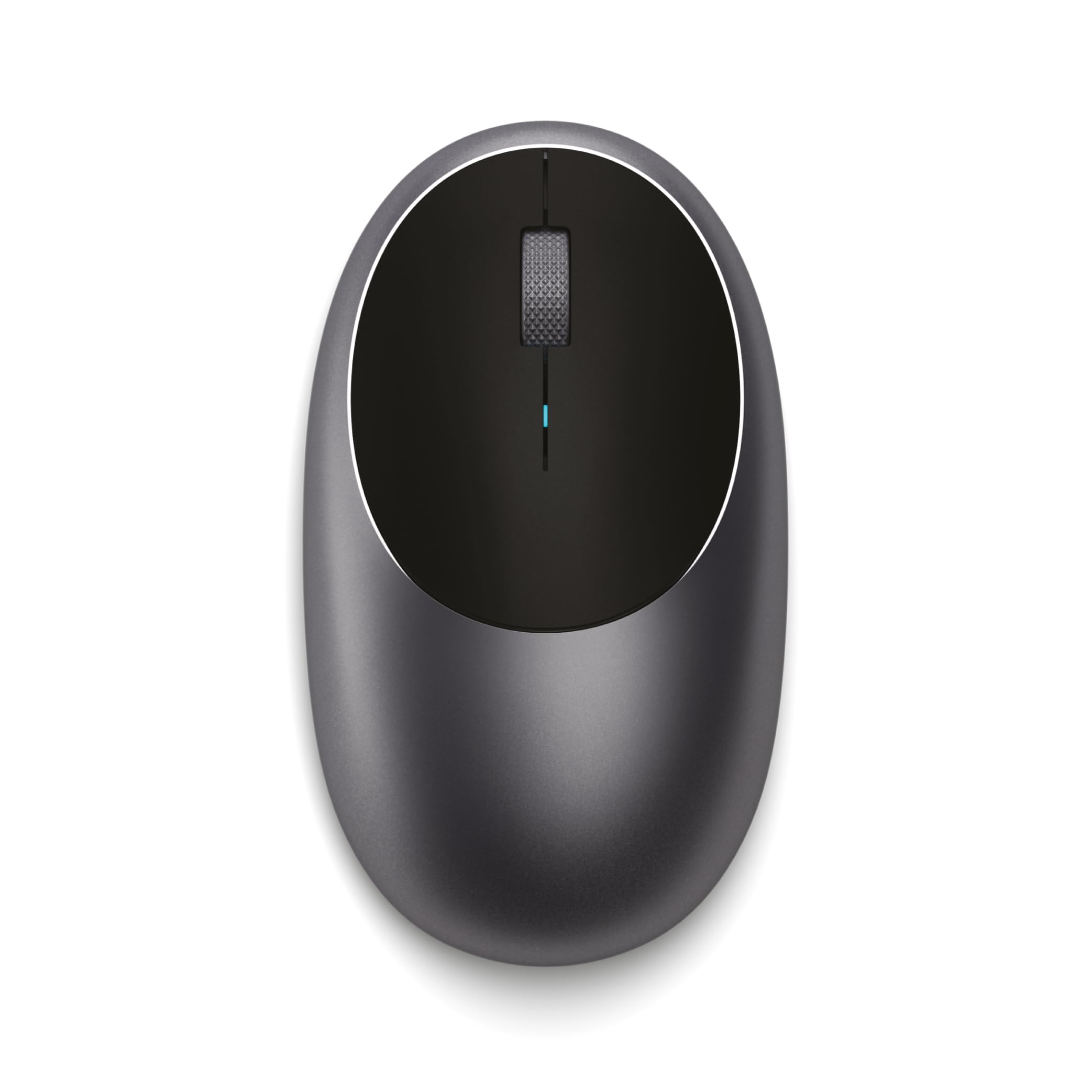 Satechi M1 Wireless Bluetooth Mouse, USB-C Rechargeable, Compact & Portable, for MacBook Air & Pro M4 M3 M2, iPad Air & Pro M4 M3, iPad Mini, Mac Mini, iMac, Windows & More – Space Grey