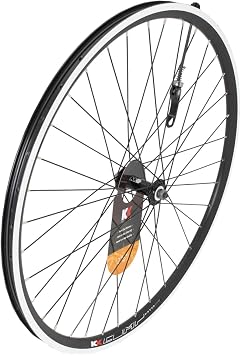 HBR KX Wheels MTB 27.5" 650B Doublewall Q/R Wheel Rim Brake in Black Front-BLACK -27.5"