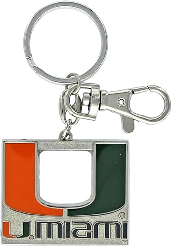 aminco NCAA unisex-adult Ncaa Heavyweight Logo Keychain