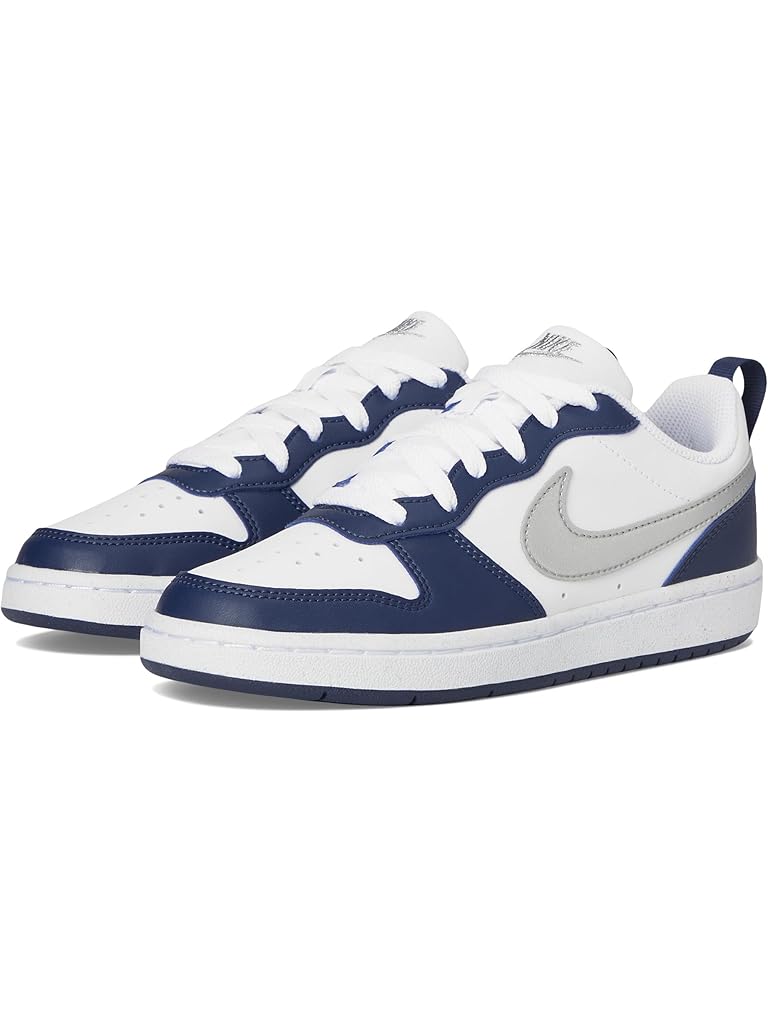 White Nike Court Borough Low Recraft (Big Kid)