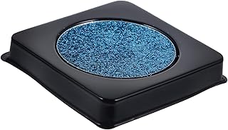 Paleta de sombras de ojos con purpurina azul,...