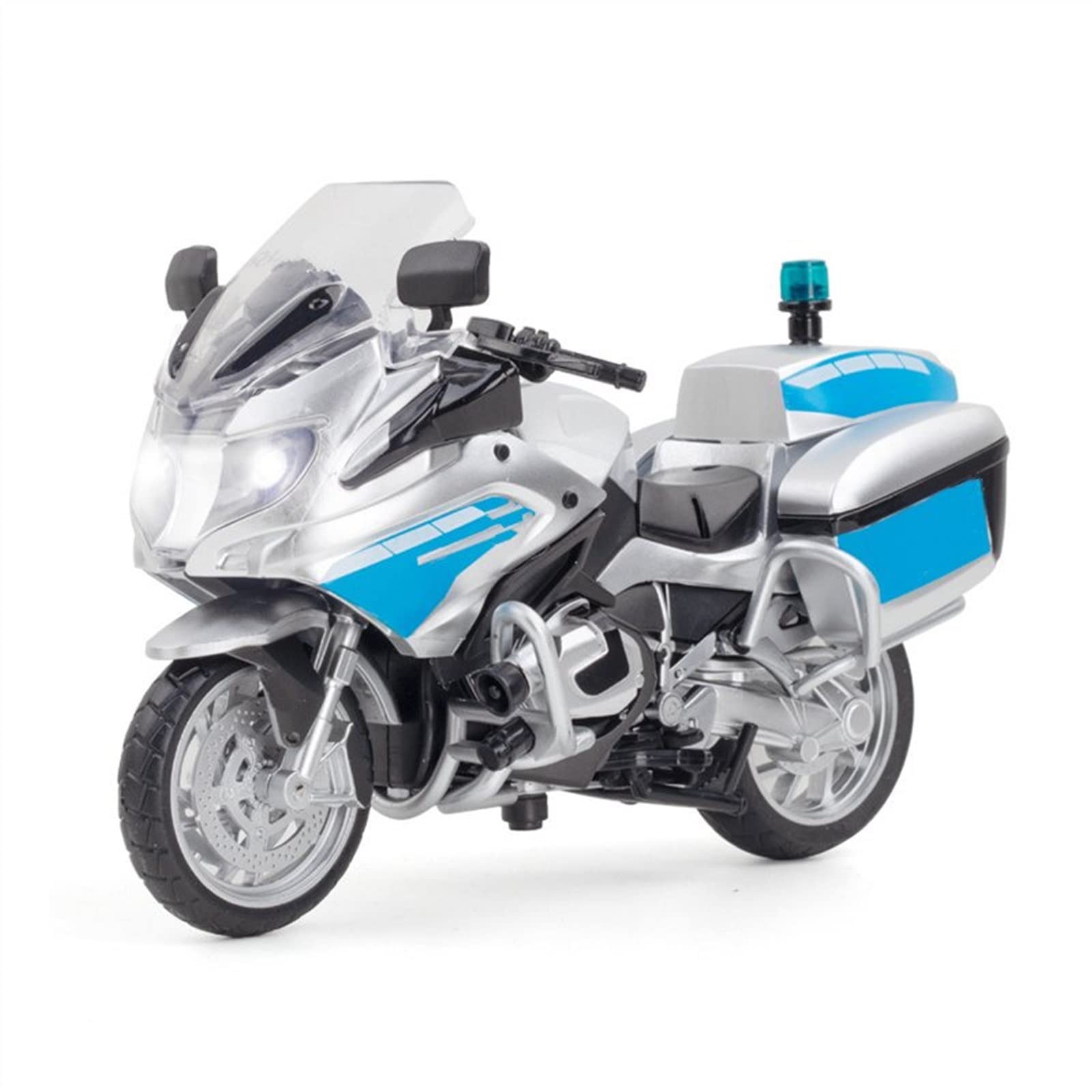 SEYXF Motorbike Toy 1:12 Scale for BMW R1250 RT-P Alloy Motorcycle Model Light & Sound Effect Diecast Toys Gift