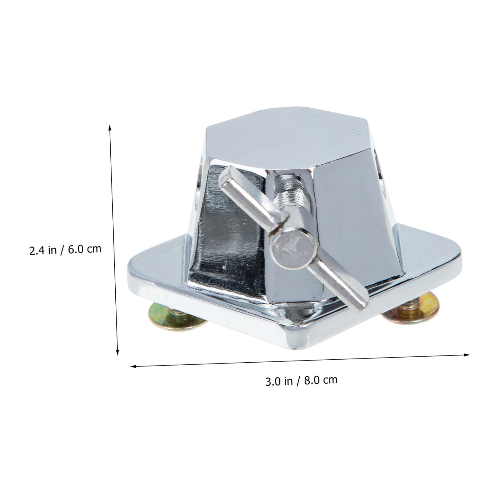 3pezzi Base Per Tom Percussion Instrument Di Facile Da Installare Accessorio Per Batteria Sostituzione Per Gambe Di Tamburo Compatto e Leggero Per Performance e Pratica