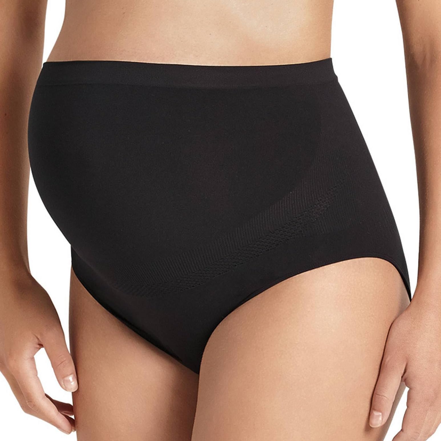PICCION Women's Seamless Maternity Panties High Waist Hipster Style Full Coverage Panty Dry Fit Technology-Breathable-Skin Friendly-image-34