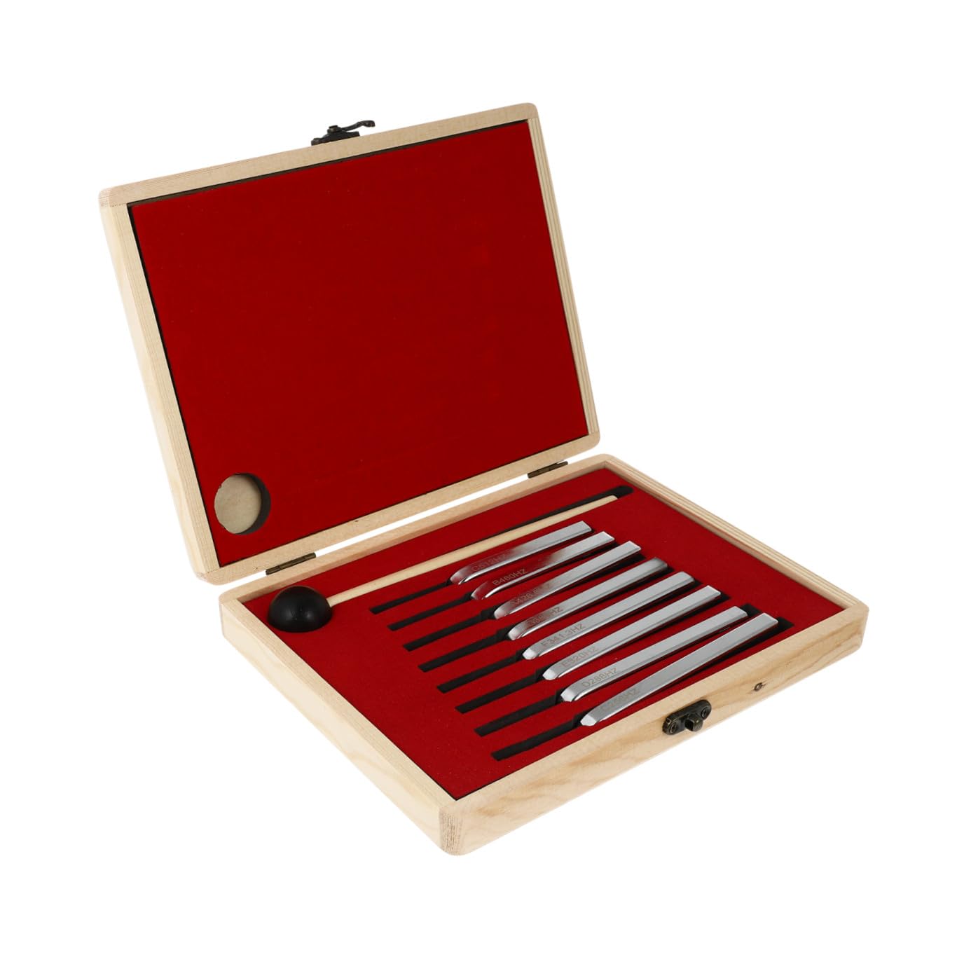 UPKOCH Professionelle Stimmgabel aus Aluminium 8 Stück für Gitarre Violine Cello Stabiles Musikinstrumenten Stimmgerät für Musikunterricht Zubehör