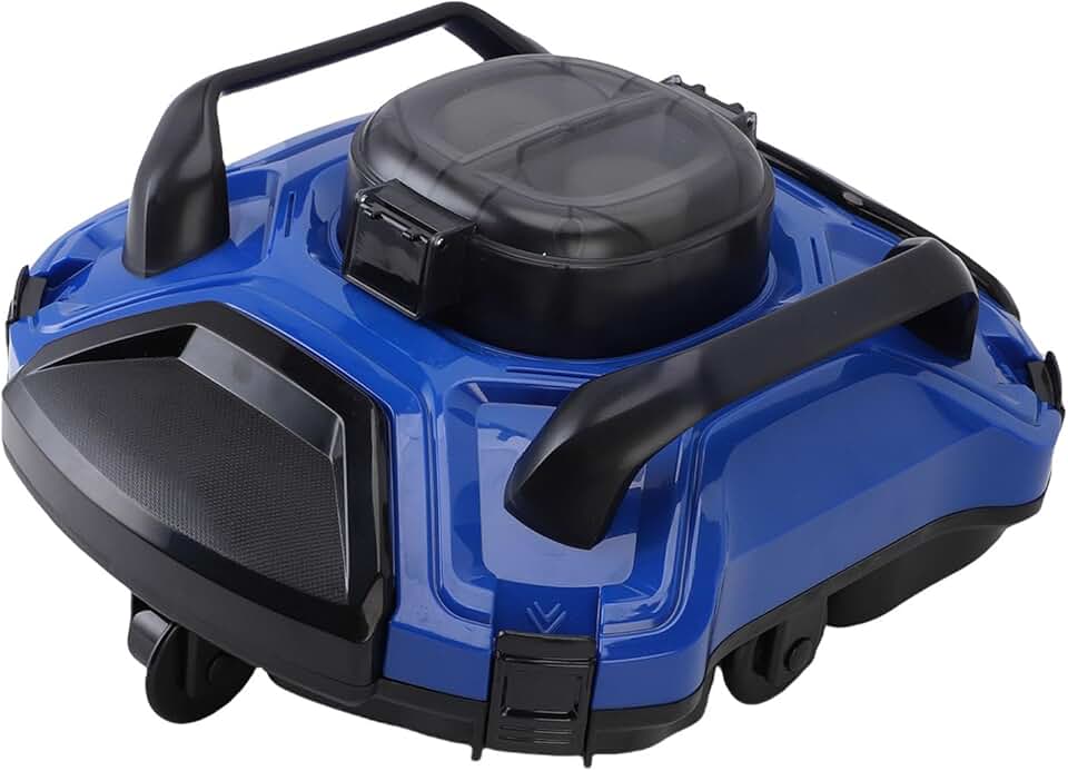 Zerodis Ferramentas de Limpeza de Piscina Limpador Aspirador Automático de Piscina Com Sucção Poderosa Navegação Inteligente Estacionamento Automático para Piscinas Planas Acima do de até 914 Pés