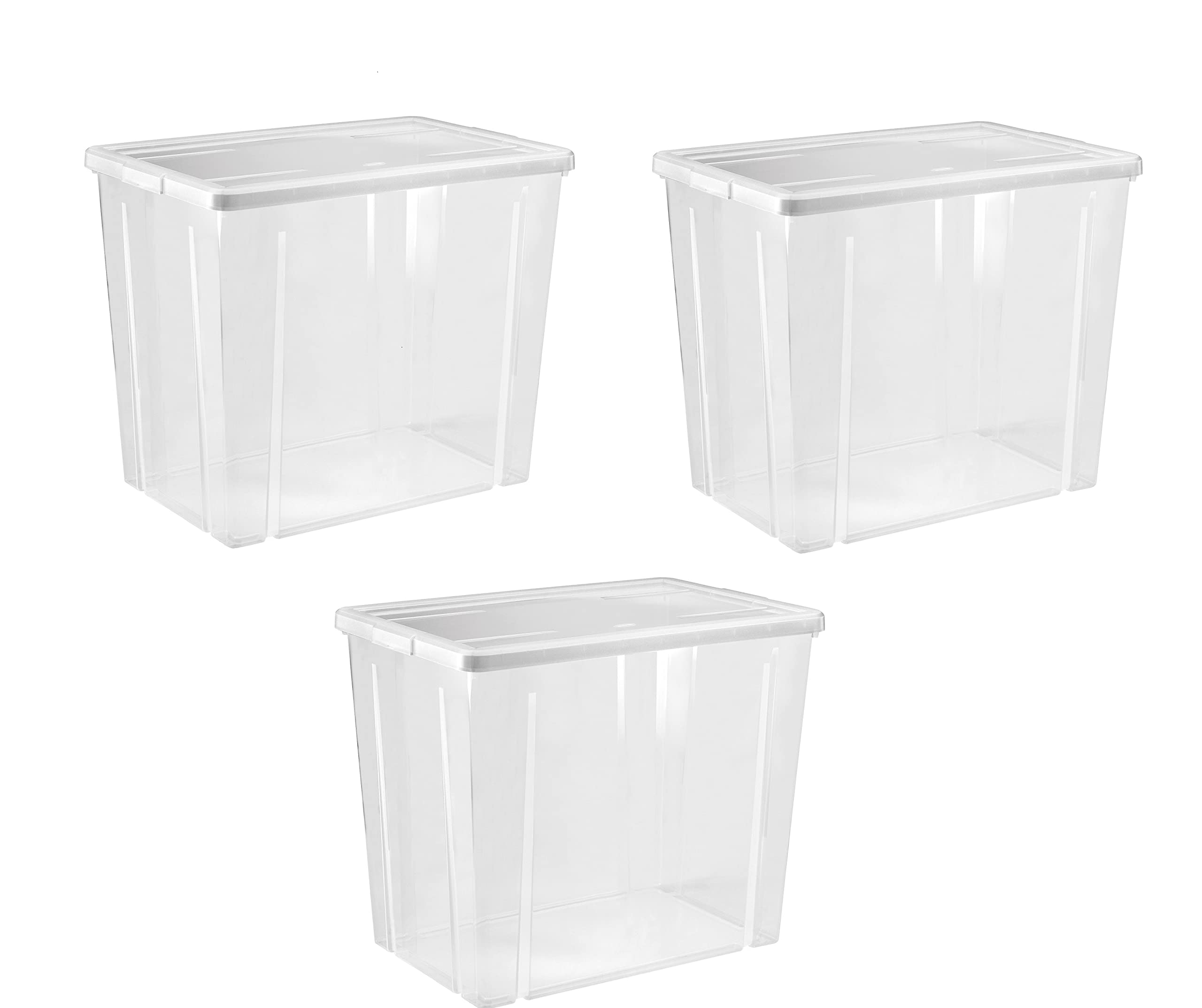 Set 3 Contenitori Terry Light Drawer XXL E XL - Organizzatori Impilabili Con Vano Estraibile Per Armadio E Garage - Foto 2