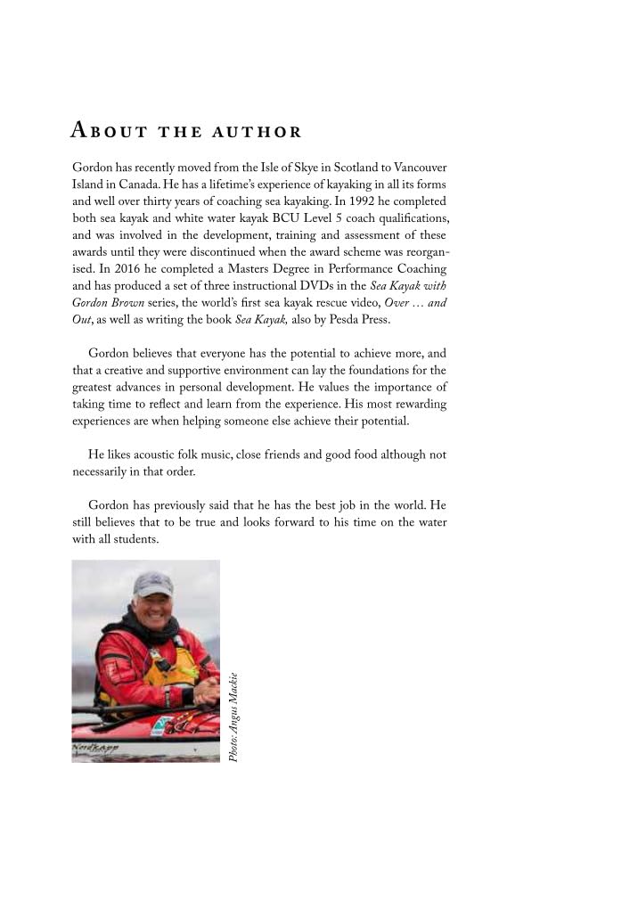 Sea Kayak Safety and Rescue