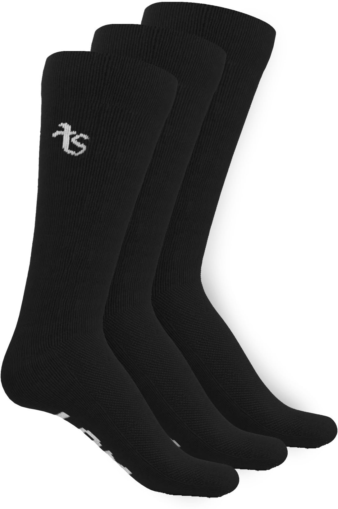 TALKINGSOX Mild Compression Crew Socks for Men & Women Sports & Hiking Bamboo Socks, Soft, Breathable & Anti-Odor - Pack of 3-picture-48