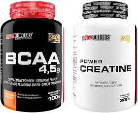 Kit Bcaa 4.5 100g +Power Creatina 300g - Bodybuilders