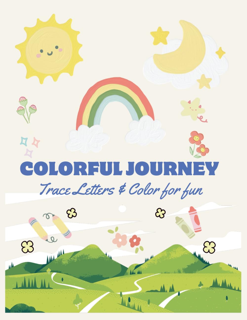 Colorful Journey: Trace letters and color for fun!