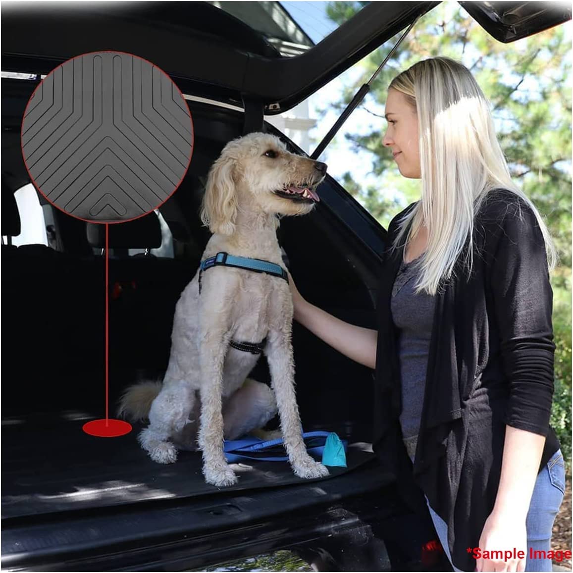 Tapis De Voiture Sur Mesure Pour Peugeot Partner 2018-2025 - Avant Seulement, Moquette Noire, Fabrication Italienne