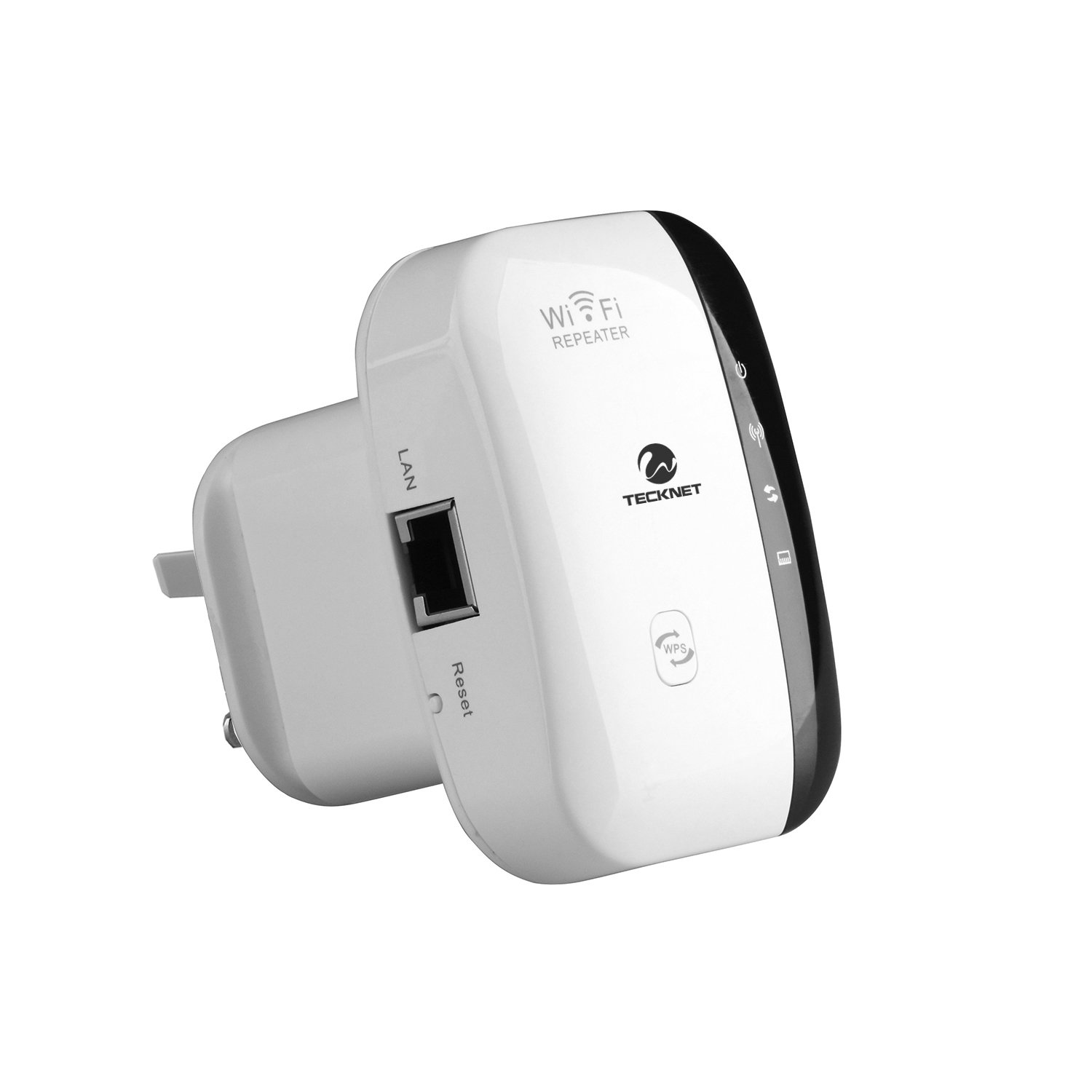 Front view of TeckNet TK-WR177A1 Wireless-N Repeater