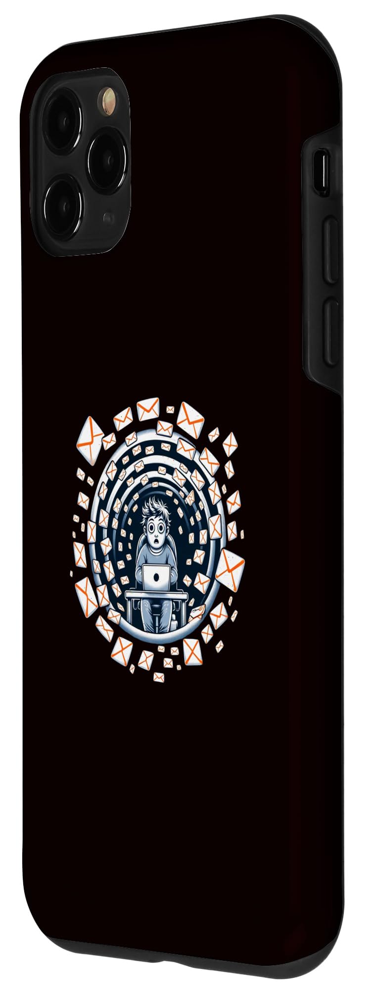 iPhone 11 Pro Inbox Overload casual office wear home office essential S19 Case - Image 2
