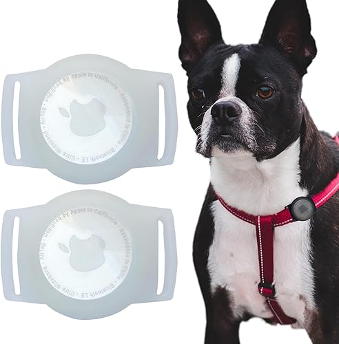 Paquete de 2 pulseras para niños para pulseras de AirTag, pulsera de nailon con GPS para niños, transpirable, ajustable, trenzada, elástica, correa