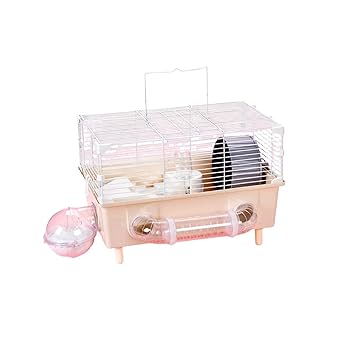 Amazon | ハムスター ケージ 大きい 2階建て 飼育キット セット