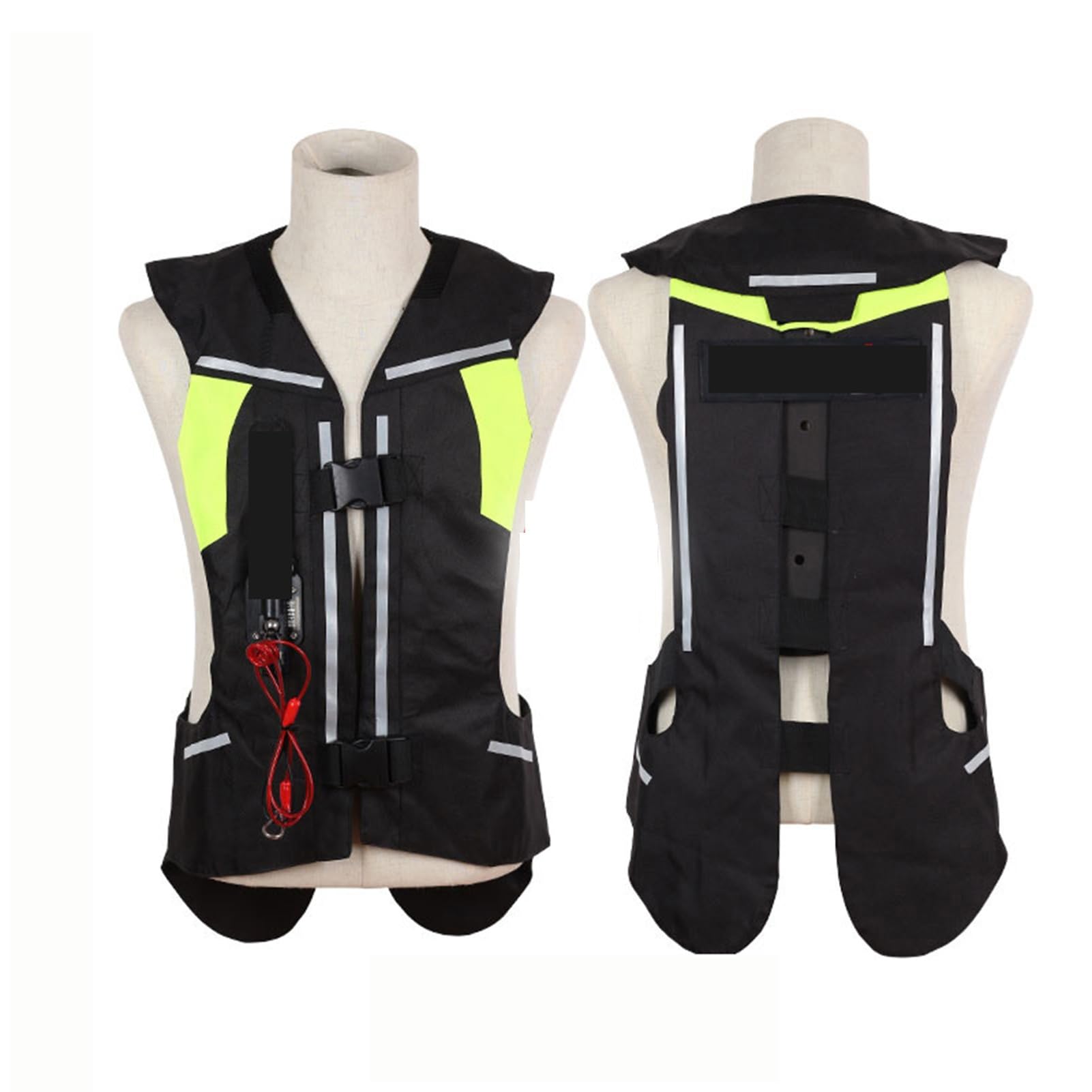 Chaleco Airbag Ajustable for Moto, Unisex, for Motociclismo, Equitación, Chaqueta Protectora